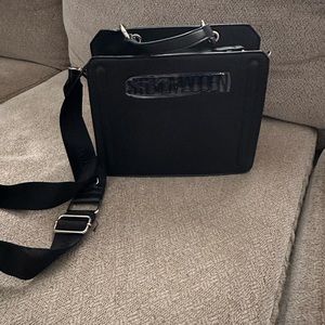 Steve Madden matte black cross body